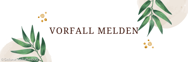 Vorfall melden