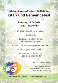 Kita- und Gemeindefest